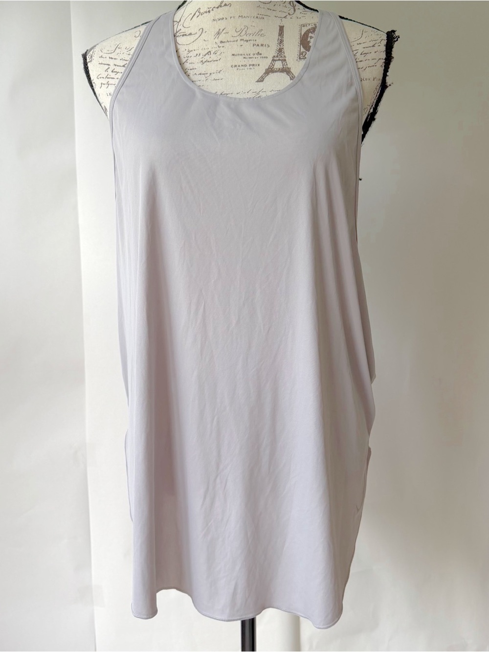 Like new Nike Dri-FIT Light Gray Racerback Tank XXL